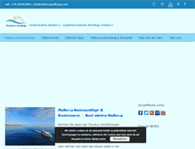 Tablet Screenshot of mallorcaausfluege.com